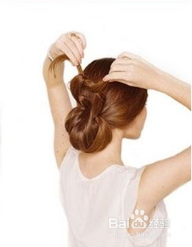 甜美大气型发髻