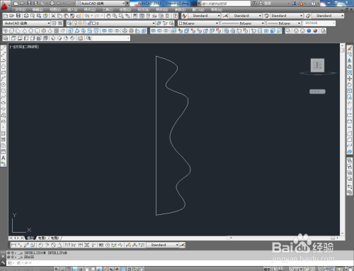 CAD椭圆画框制作教程
