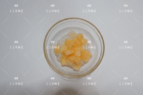 蜜瓜椰果粒冰棍