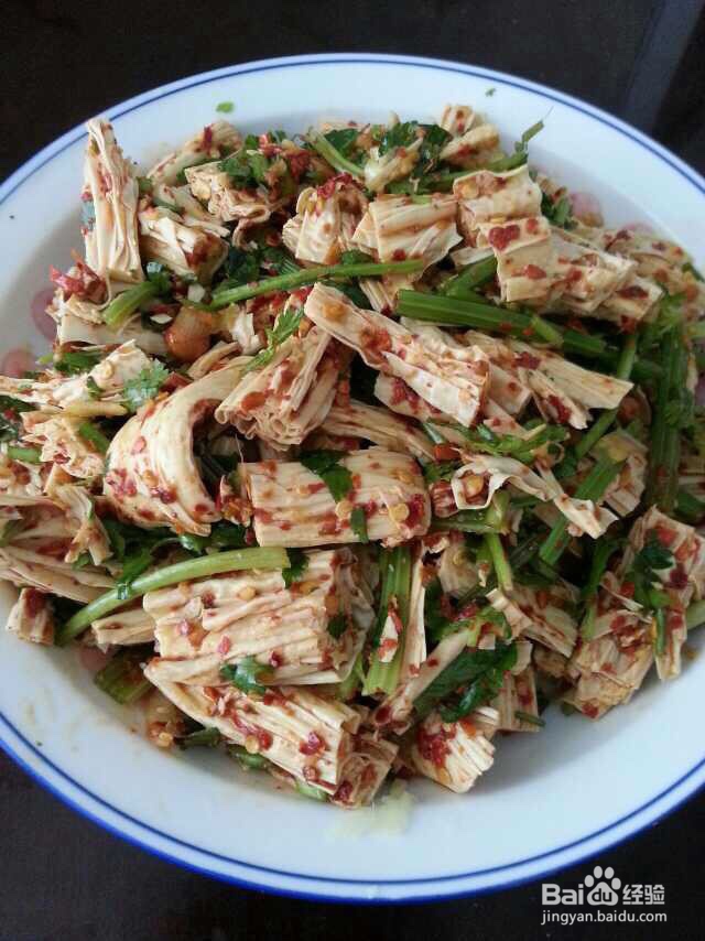 看完就会的凉拌腐竹