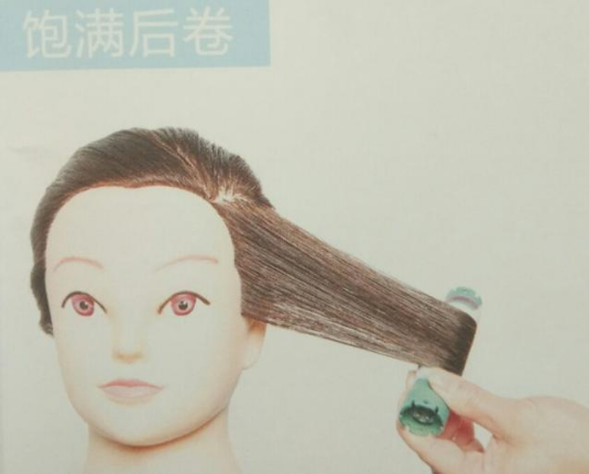 长发内扣排杠子的方法