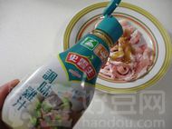 板筋肉炒芥蓝头--做法