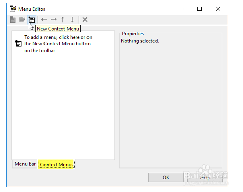 为指南应用程序创建菜单