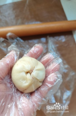 豆沙馅老婆饼