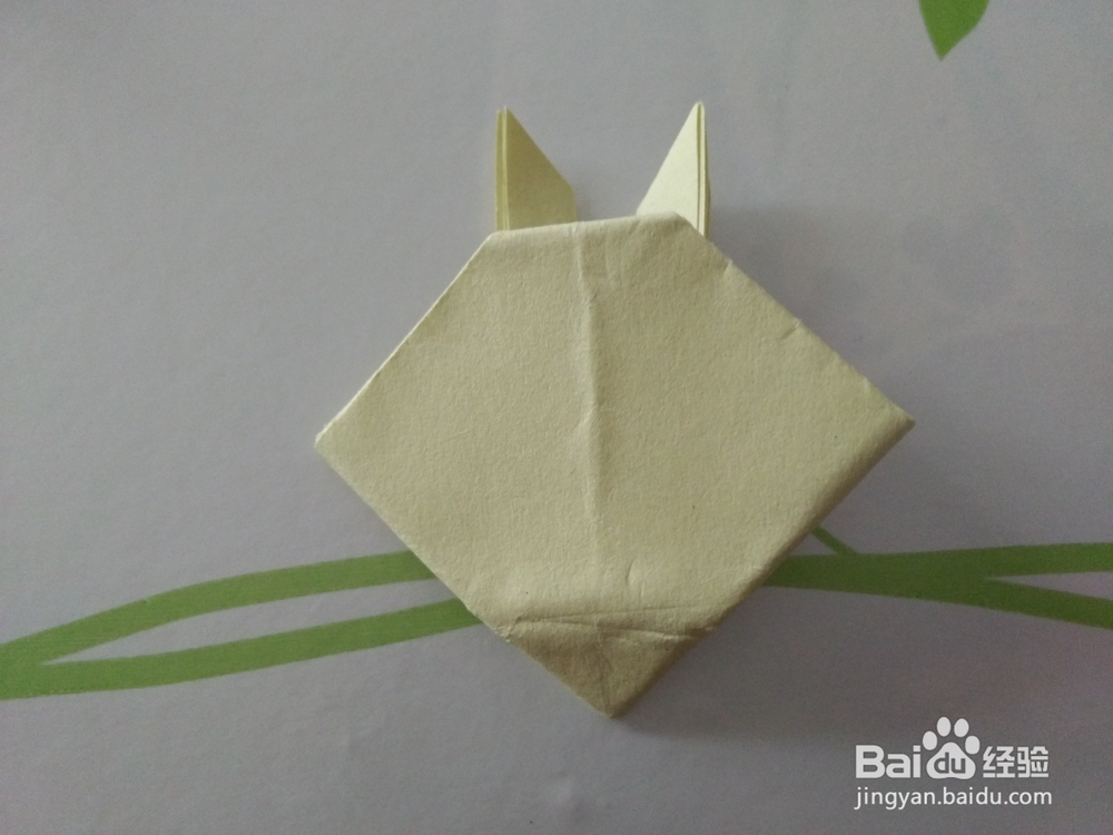 折纸——兔子的折法
