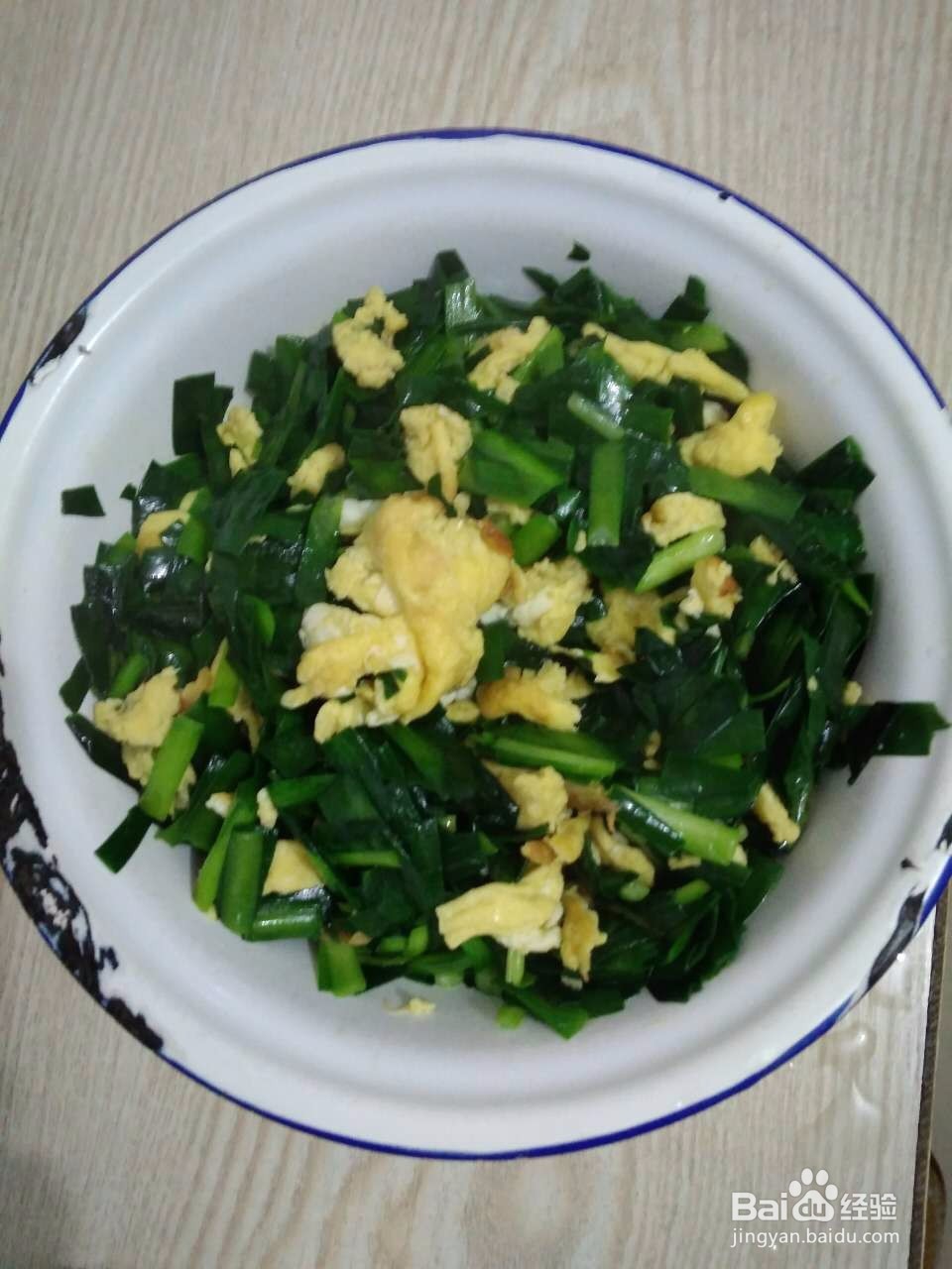 韭菜鸡蛋的简单做法