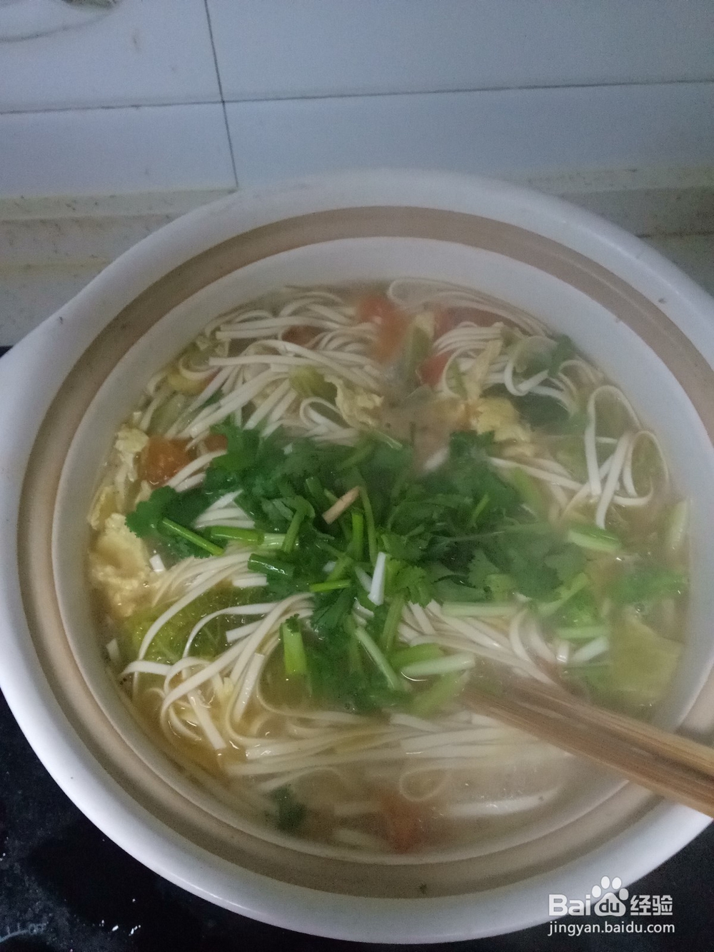 砂锅白菜面条