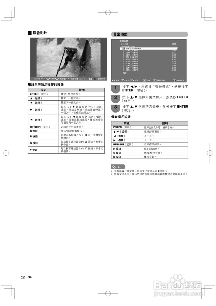 声宝LC-46GE220H型液晶电视机说明书:[4]