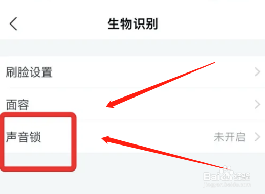 如何启用支付宝声音锁