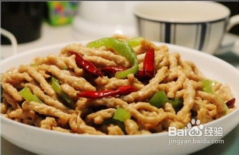青椒肉丝怎么做