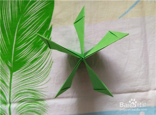折纸----如何折叠立体喇叭花?