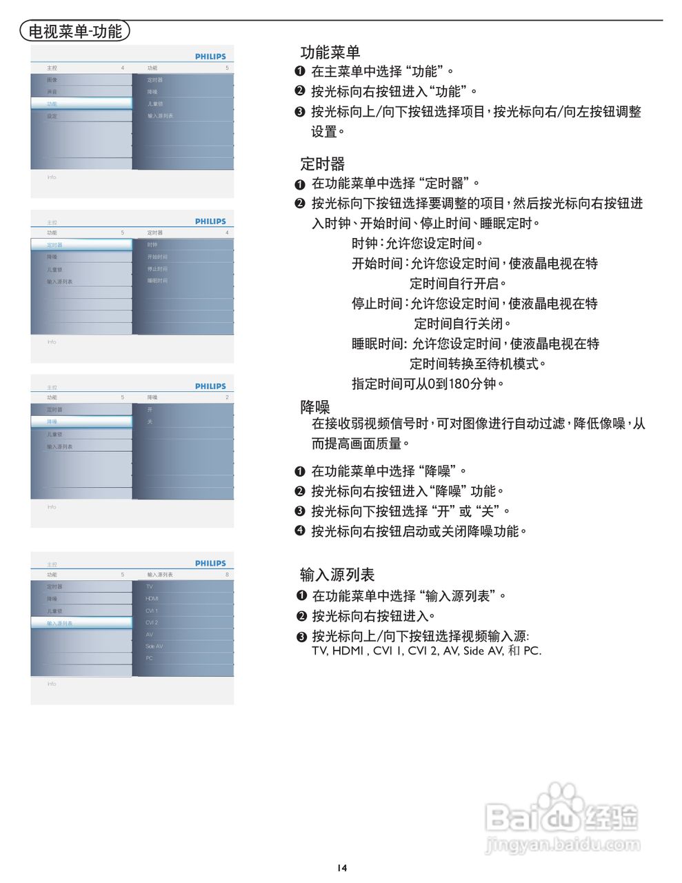 飞利浦37TA2800/93液晶彩电使用说明书:[2]