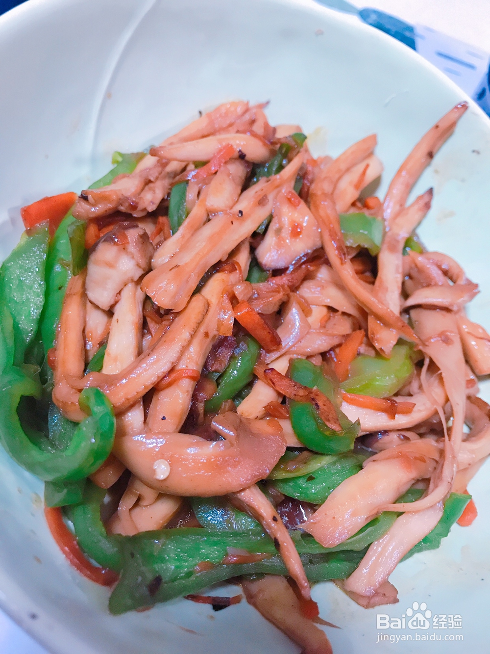 看完就会的杏鲍菇胡萝卜青椒