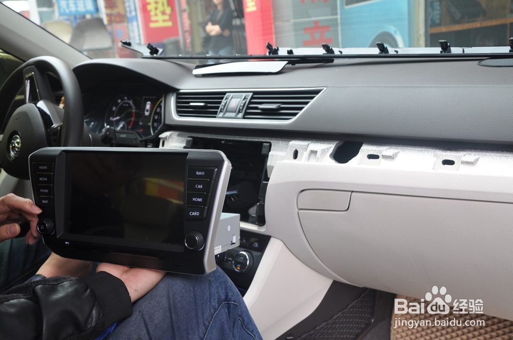 速派导航改装德众尚杰车载导航