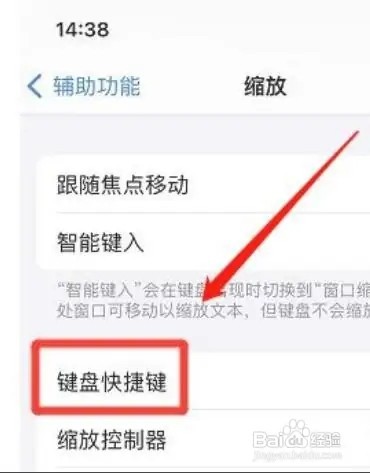 怎么打开苹果手机的键盘快捷键