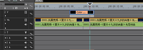 EDIUS怎样制作黑起黑落的特效