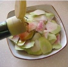 陈醋萝卜皮的做法