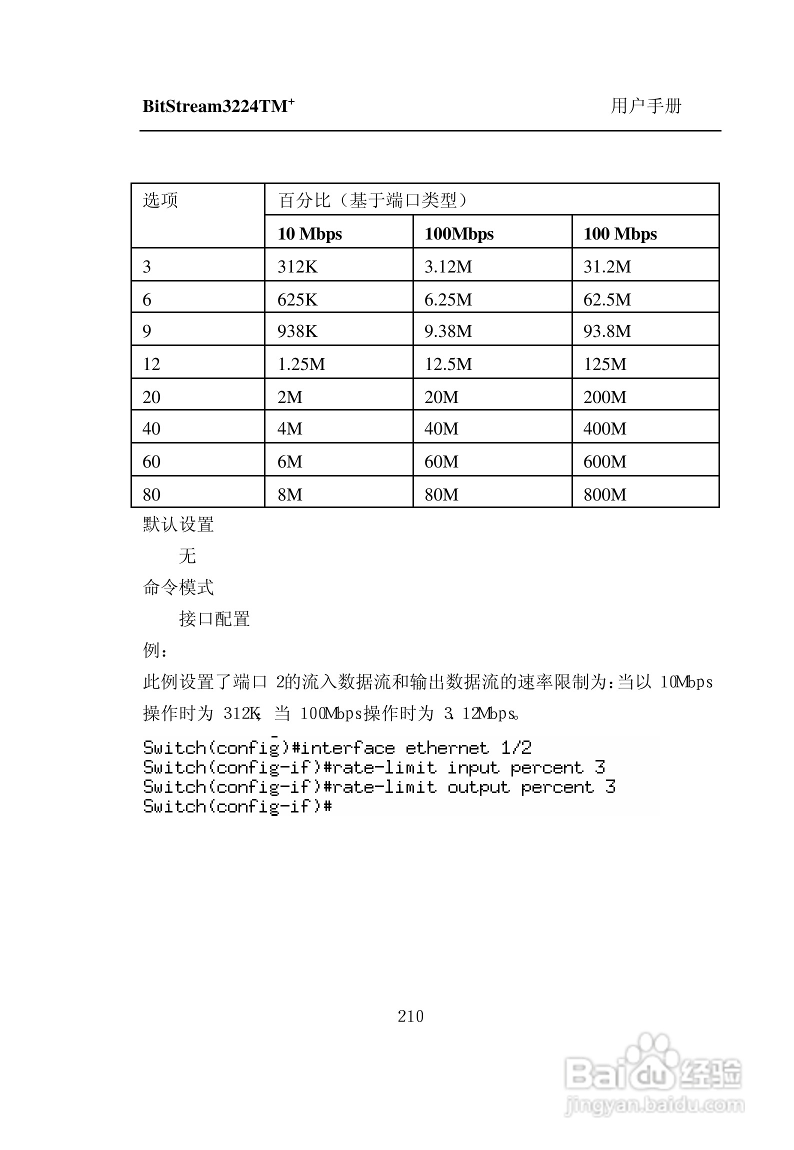 紫光比威 BitStream3224TM智能型快速以太网交换机用户:[22]