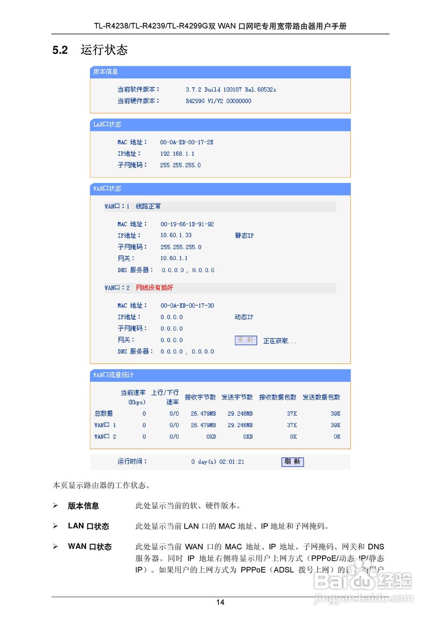 普联TP-LINK TL-R4239路由器使用说明书:[2]