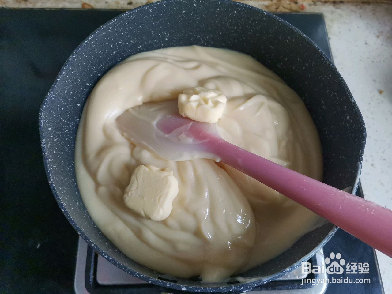 奶香蔓越莓绿豆糕的做法