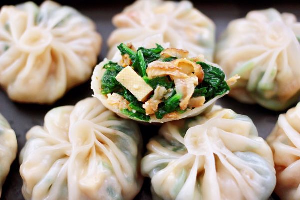 萝卜樱海鲜豆腐蒸饺