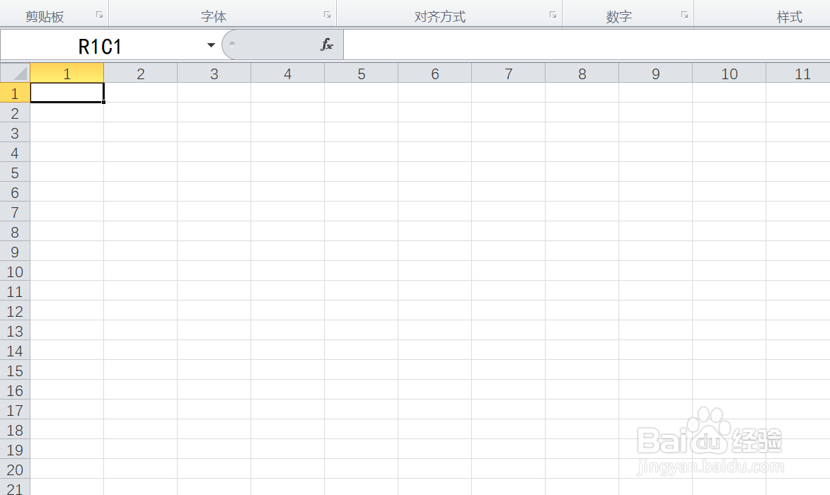 EXCEL中如何将列标题用数字表示