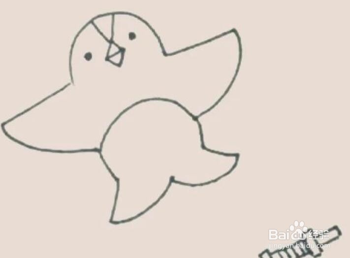 清明节主题制作风筝简笔画活动