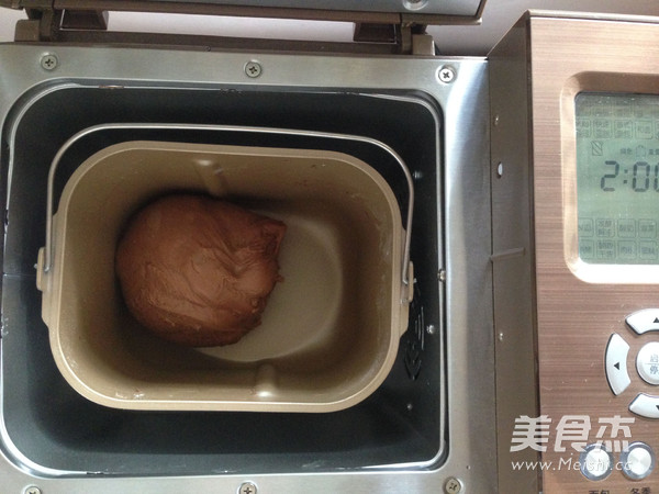 可可味淡奶油面包