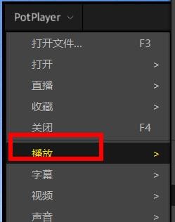 PotPlayer速度调整单位如何自定义配置