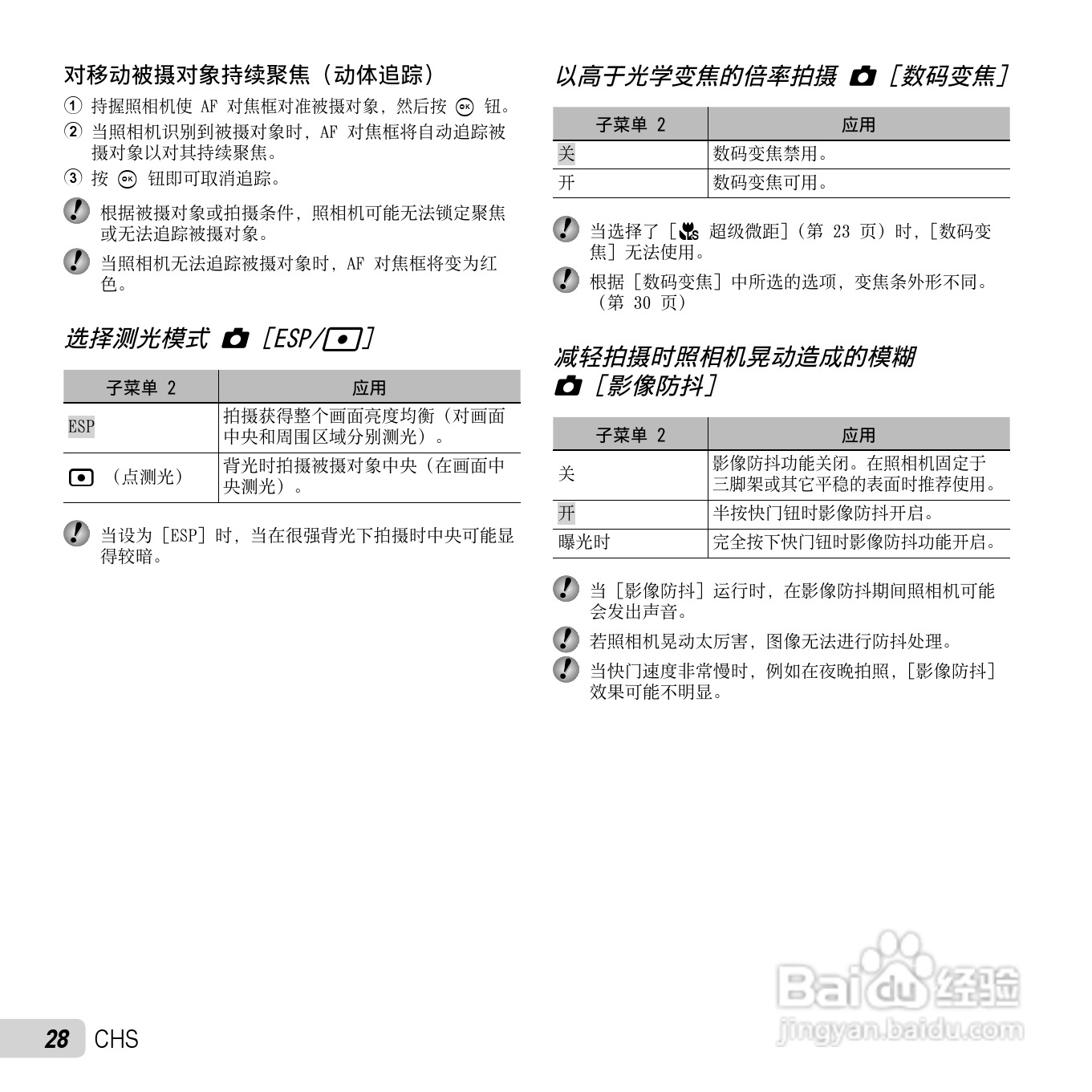 奥林巴斯SP-820UZ数码相机说明书:[3]