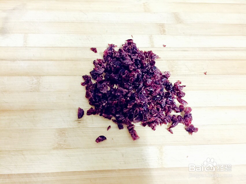 蔓越莓梅花糕的做法