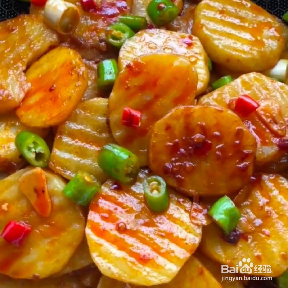 麻辣土豆片的做法大全
