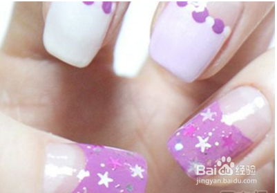 俏皮甜美美甲教程