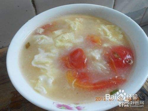 教你西红柿蛋花汤的做法