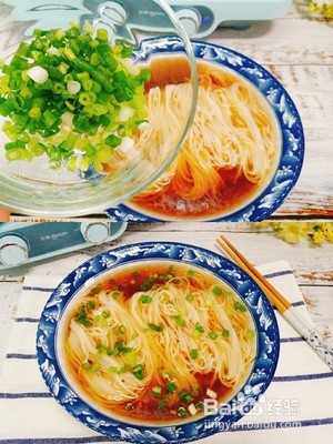 汤清味美的阳春面