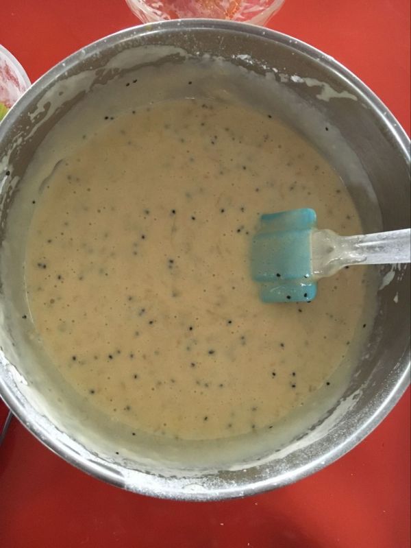 黑芝麻香蕉华夫饼