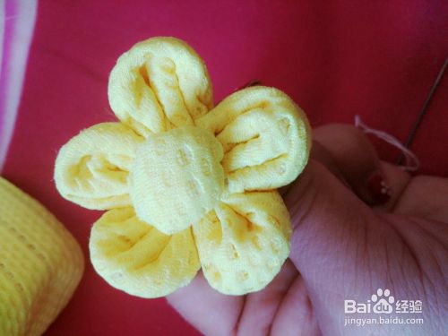 手工布花制作方法 百度经验 手工布花制作方法 百度经验