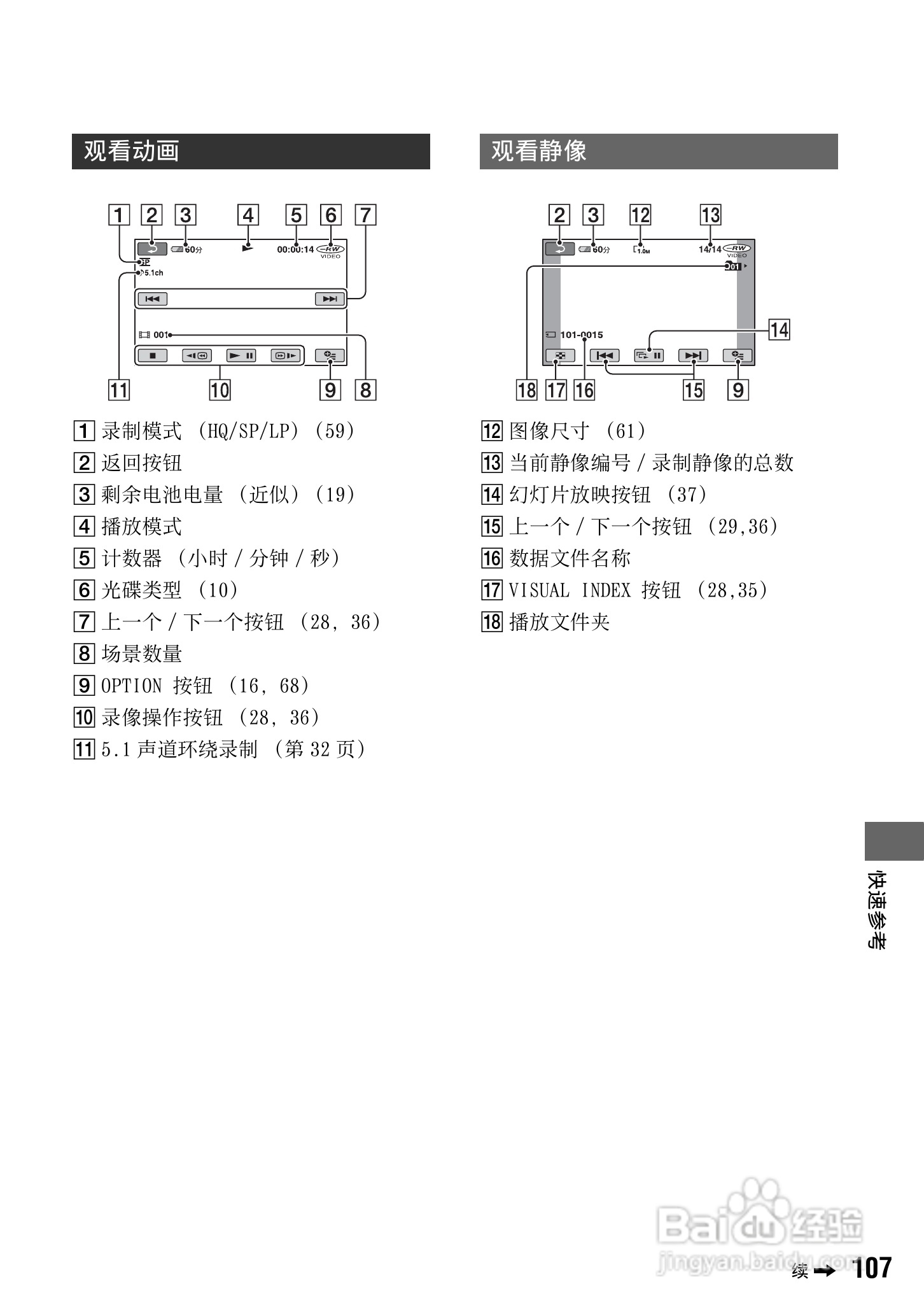 索尼DCR-DVD308E数码摄像机使用说明书:[11]