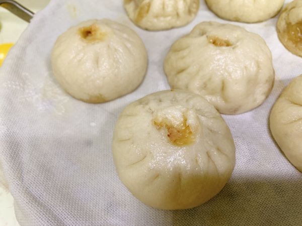 白菜香菇猪肉包