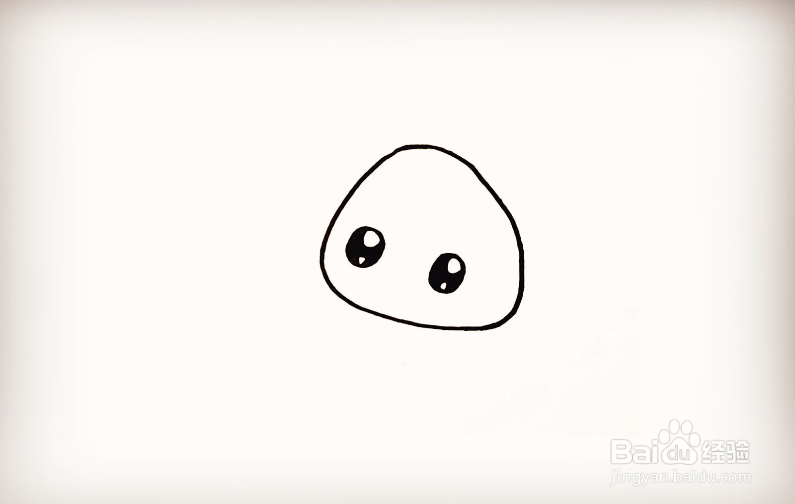 如何画可爱的小白兔