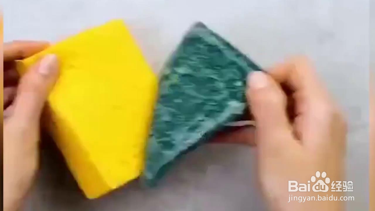 如何巧用百洁布