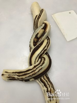甜蜜的巧克力面包卷