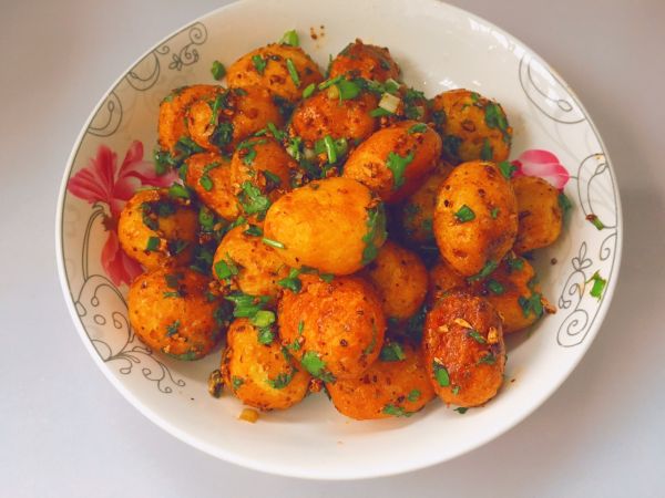 蒜香孜然小土豆