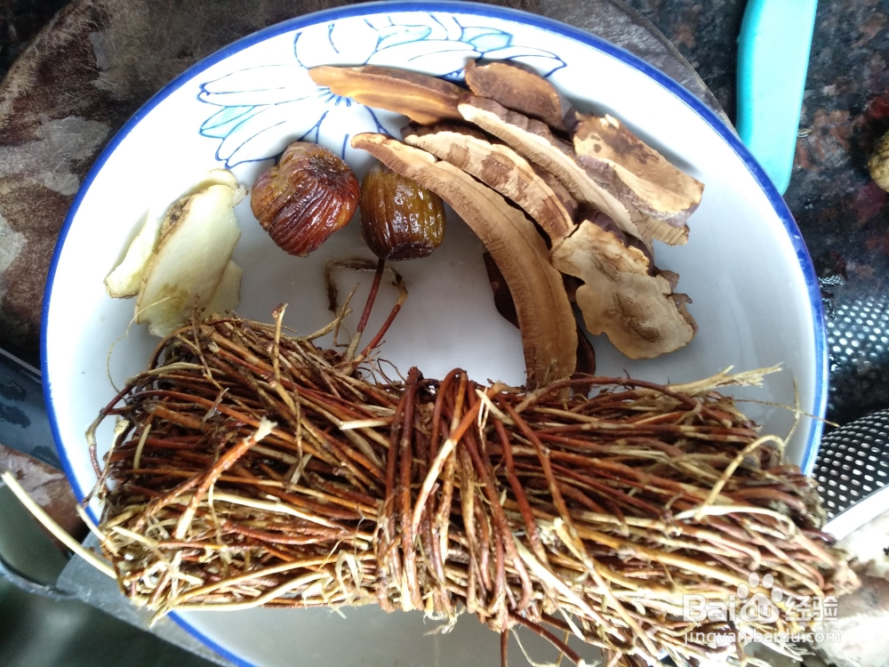 吃光光的肝火鸡骨草灵芝猪骨汤