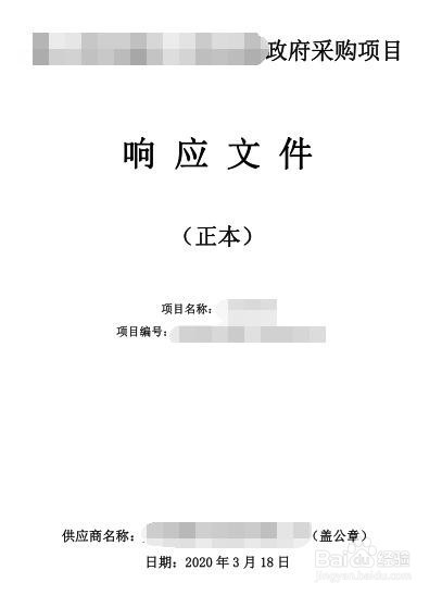 如何检查投标文件(货物标)