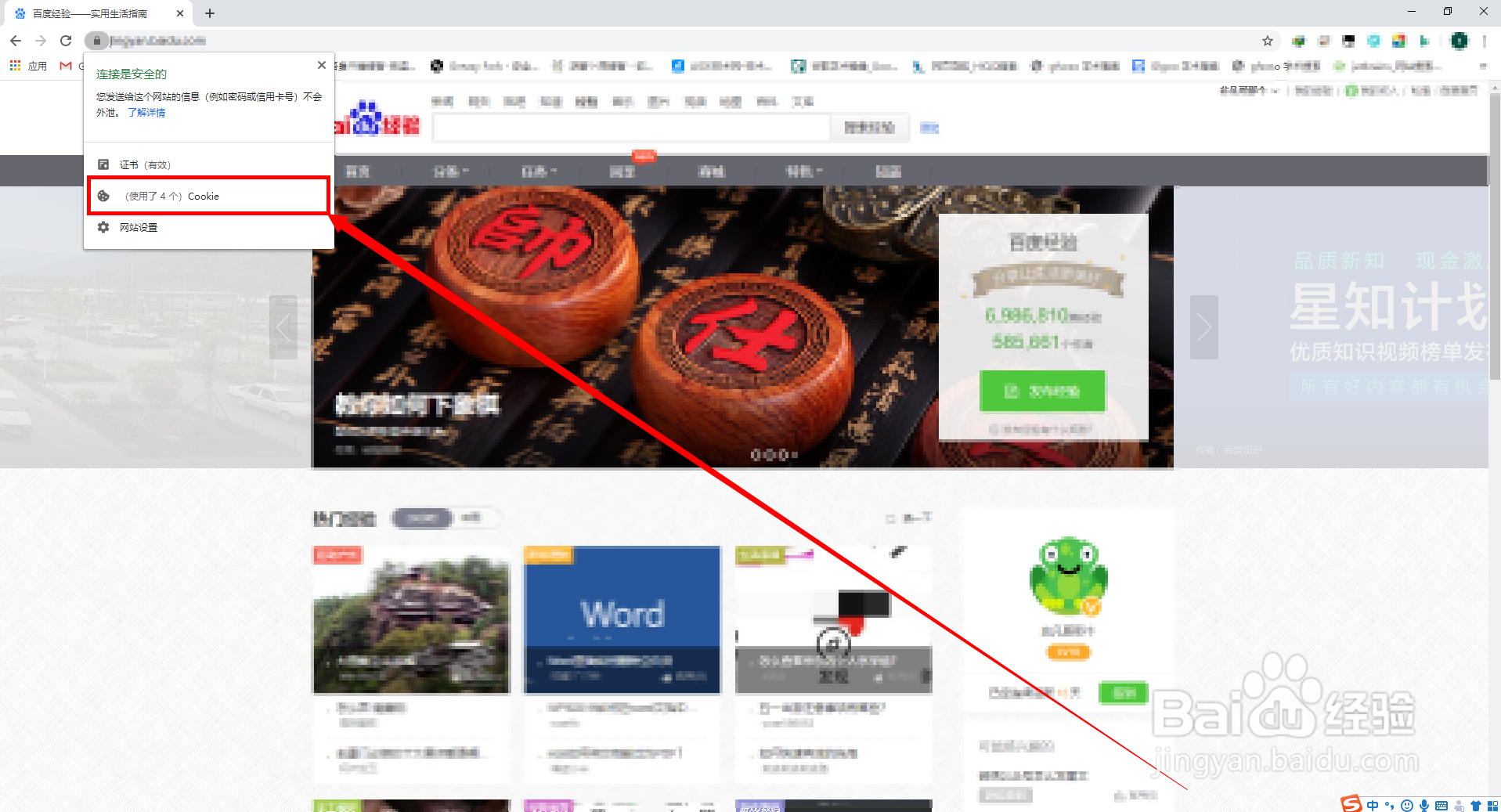 谷歌浏览器如何查看Cookie的BDUSS？