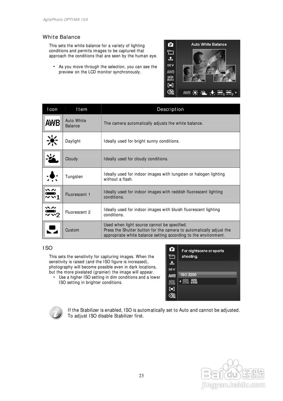 爱克发AgfaPhoto OPTIMA 103数码相机使用说明书:[3]
