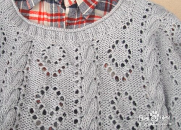 怎样编织套头衫女土？