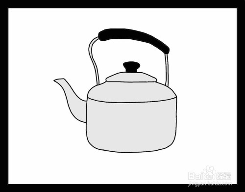 怎么画水壶简笔画