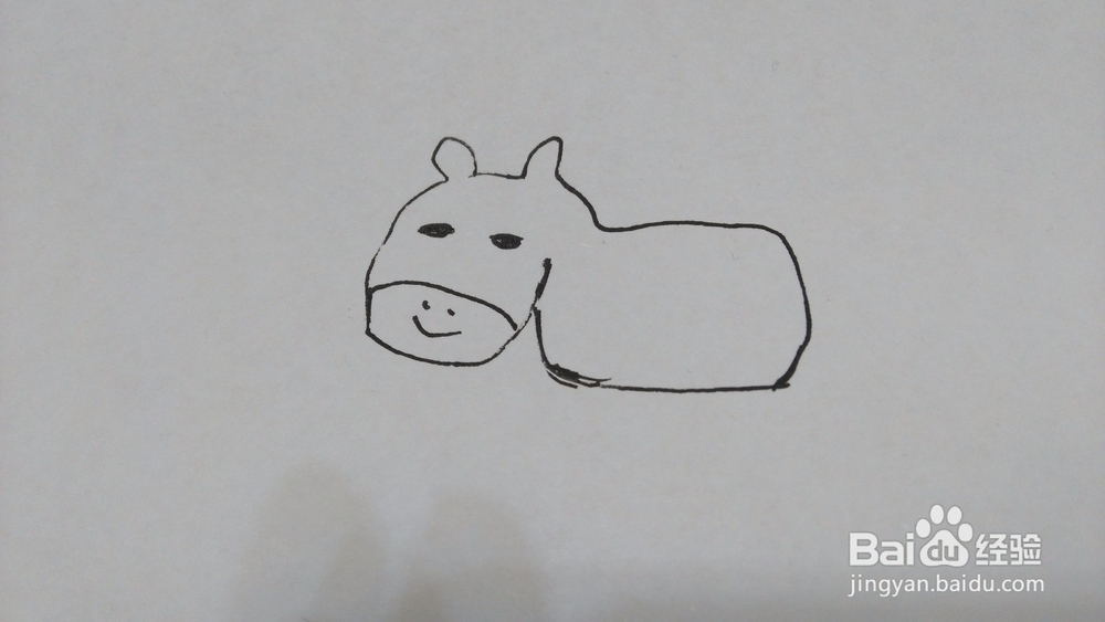 简笔画的马是怎么画的